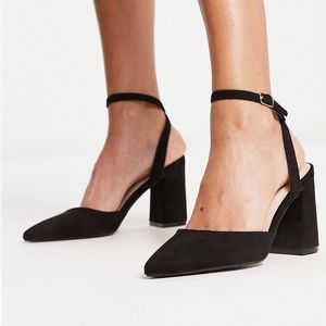 Raid being block heeled shoes